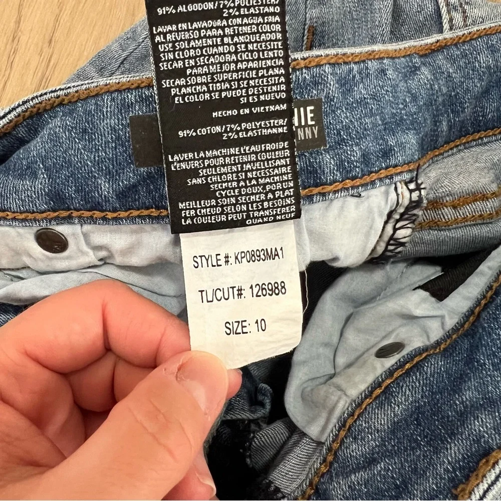 KUT From The Kloth Connie Ankle Skinny Jeans Light Wash Size 10
